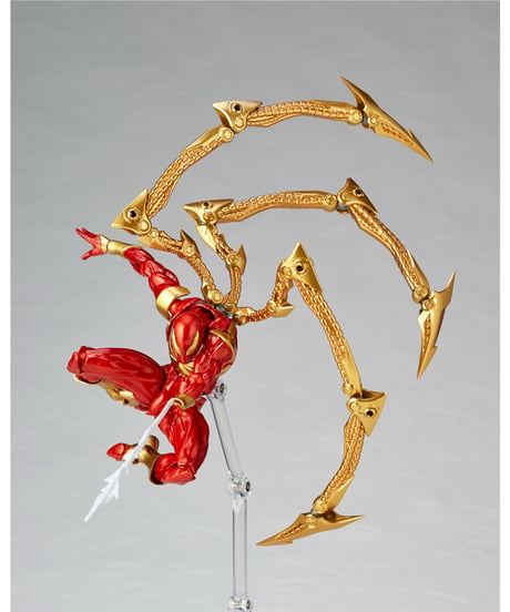 リボルテック　アメイジング・ヤマグチ　アイアン・スパイダー　PVC& ABS製塗装済み完成品