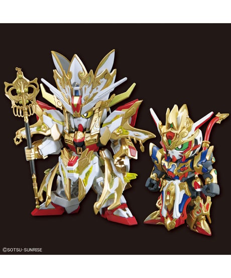 SDW HEROES ヒーロー再臨！ 復活の悟空インパルスガンダム & 三蔵ストライクフリーダムガンダム セット　SDガンダムワールド ヒーローズ