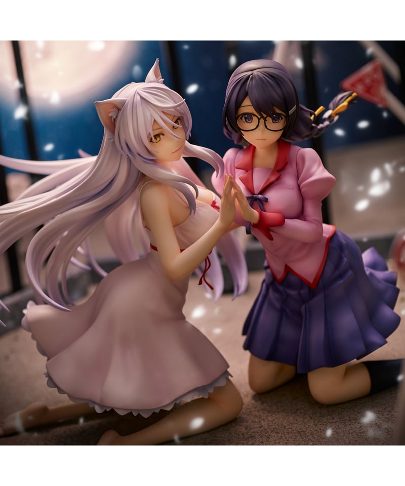 猫物語』羽川翼2体セット 【再販24】 彩色済み完成品フィギュア