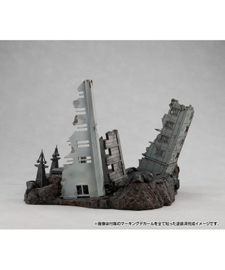 RM Series Gストラクチャー 機動戦士ガンダム 【GS02M】ニューヤーク市廃墟（マテリアルカラーエディション）