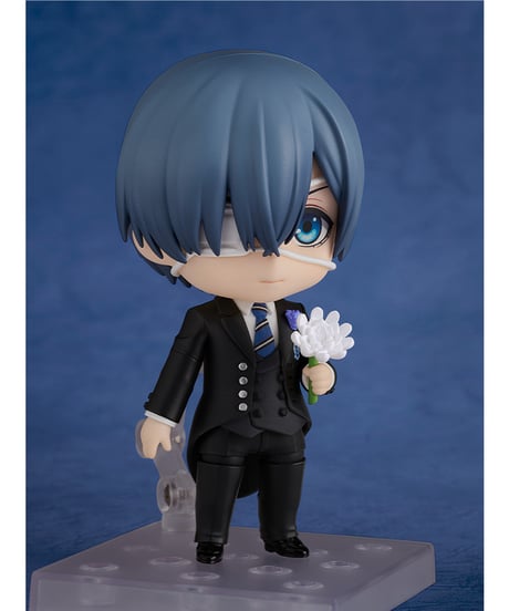 黒執事 -寄宿学校編-　ねんどろいど シエル・ファントムハイヴ 紺碧の梟寮 Ver.　塗装済み可動フィギュア　［グッドスマイルカンパニー］