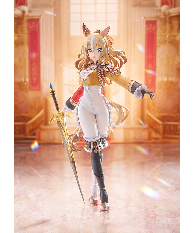 ウマ娘 1/7スケールフィギュア ドュラメンテ プリティーダービー ウマ娘』ドゥラメンテが描き下ろしイラストをモチーフにCygamesから