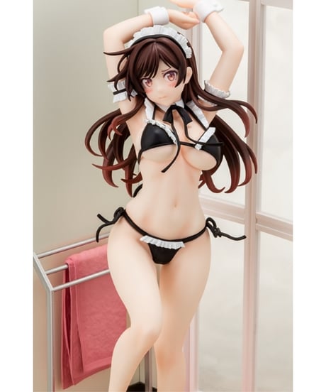 彼女、お借りします 水原千鶴メイドビキニniお着替えフィギュア　1/6　塗装済完成品　［箱入り娘］