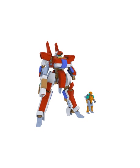 ウルフファング空牙2001　1/35 TYPE02 天雷(TENRAI）2P COLOR　プラスチックキット