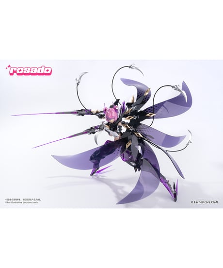 rosado Project RS-02 星花・ブラックアイリス 1/10 完成品アクションフィギュア