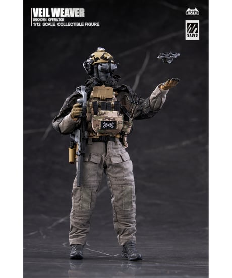 【予約】WM-07 偵察強化キット 1/12 アクションフィギュア用完成品オプションパーツ　［HASUKI］