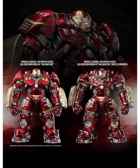 【予約】DLX アイアンマン・マーク44“ハルクバスター”（バトルダメージ）　1/12スケール　塗装済み可動フィギュア　[threezero]