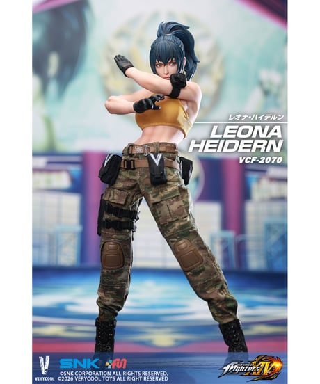 【予約】King of Fighters XIV 1/6 コレクティブル アクションフィギュア レオナ・ハイデルン　［ベリークール］