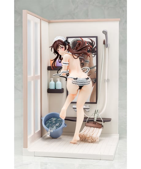 彼女、お借りします 水原千鶴 メイドビキニdeおそうじフィギュア　[箱入り娘]