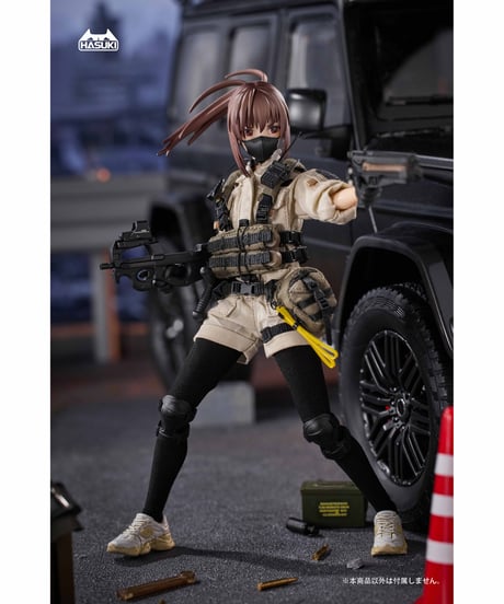 pocket artシリーズ PA006 セキュリティ 冷泉緋世 1/12スケール　 塗装済み完成品アクションフィギュア