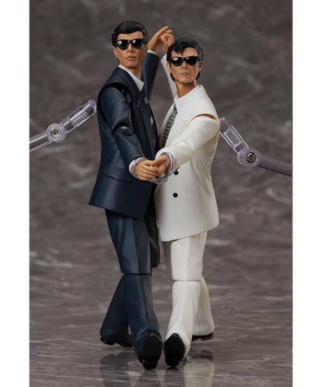 あぶない刑事　figma 鷹山敏樹 アナザーカラー Ver./大下勇次 アナザーカラー Ver.　全２種　プラスチック製塗装済み可動フィギュア