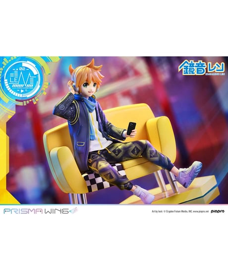 【予約】PRISMA WING ピアプロキャラクターズ  鏡音レン ""Art by lack""   1/7スケール完成品フィギュア　［プライム１スタジオ］