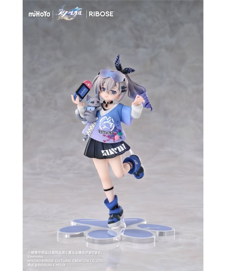 RISE UP+ 崩壊:スターレイル ちびねこシリーズフィギュア 銀狼Ver. 完成品フィギュア　［RIBOSE］