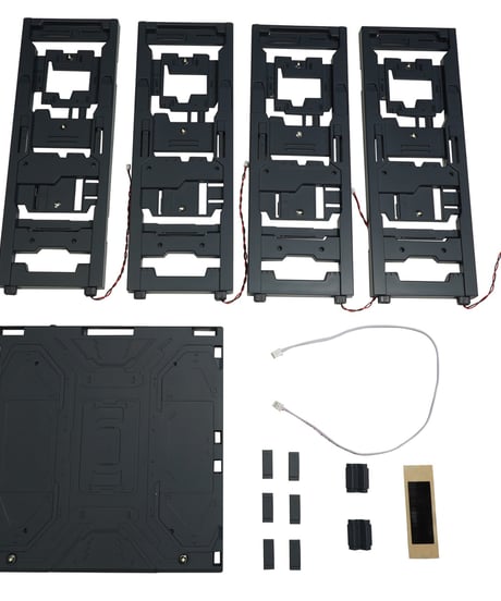 【送料無料】LEDハンガーベース（塗装済み）　ブルーブラック　LED付き組み立て式格納庫　［ワンダーウェイ］