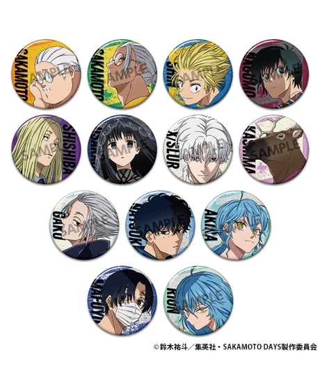SAKAMOTO DAYS 缶バッジコレクション vol.3　50個入り1BOX 　［ホビーストック］