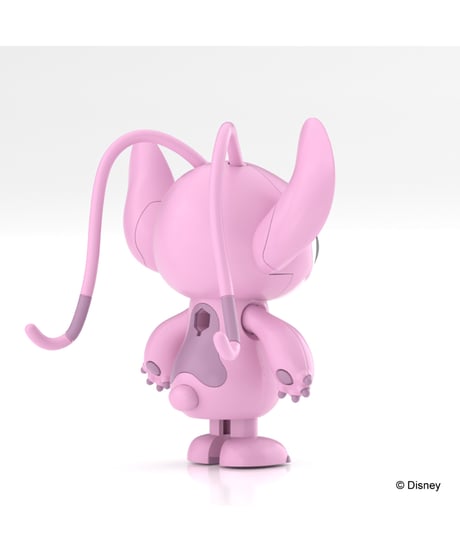 楽プラ トコトコ　ディズニー キャラクター DP-16 スティッチ/DP-17 エンジェル　全２種　［アオシマ］
