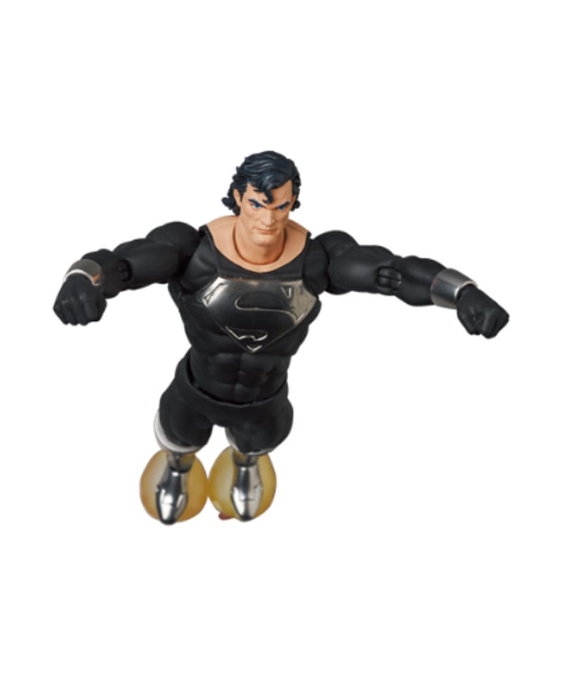 MAFEX（マフェックス）No.150 SUPERMAN（スーパーマン） MAFEX No. 150 Black Suit Superman Action Figure
