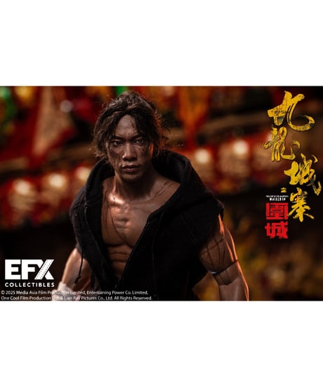 【予約】『トワイライト・ウォリアーズ 決戦！九龍城砦』1/6 アクションフィギュア 四仔(セイジャイ) デラックスエディション　［EFXコレクティブルズ］