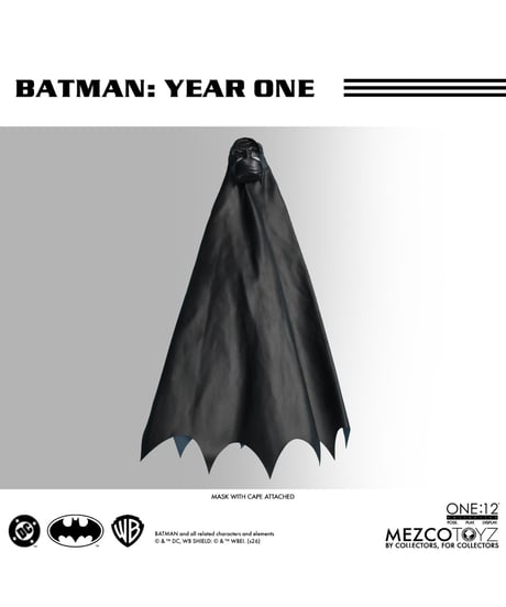 【予約】ワン12コレクティブ/ DCコミックス: バットマン 1/12 アクションフィギュア BATMAN YEAR ONE ver　[メズコトイズ]