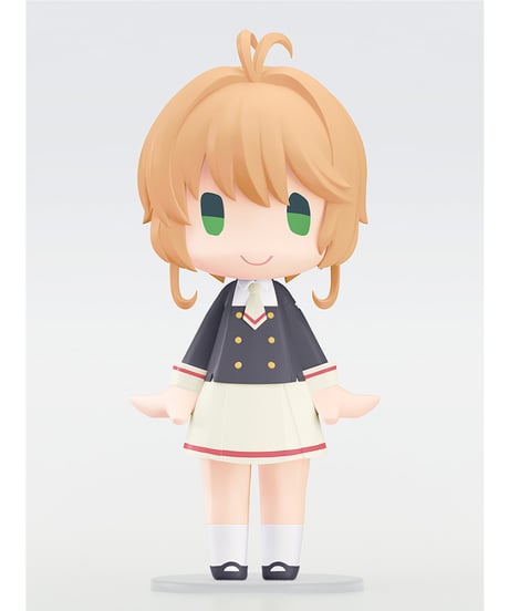 HELLO! GOOD SMILE 木之本桜 友枝中学校制服Ver.　塗装済み可動フィギュア　カードキャプターさくら クリアカード編　［グッドスマイルカンパニー］