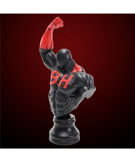 BMC キン肉マンシリーズ No.10 ブラックホール　彩色済み完成品　［CCP JAPAN］