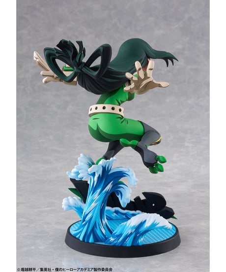 【予約】蛙吹梅雨 ヒーロースーツ 二次元化Ver.　1/8　塗装済み完成品　僕のヒーローアカデミア　［タカラトミー］