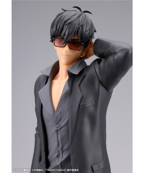 【予約】OSHI WORKS ニコラス・D・ウルフウッド TRIGUN STAMPEDE　1/8　PVC塗装済み完成品　［コトブキヤ］