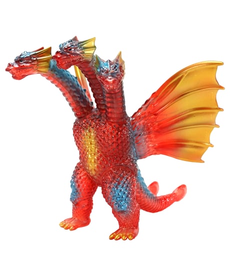 激レア 昭和レトロ ゴジラ−キングギドラ スイングセット 色違い２種 激レア 昭和レトロ ゴジラ−キングギドラ スイングセット 色違い