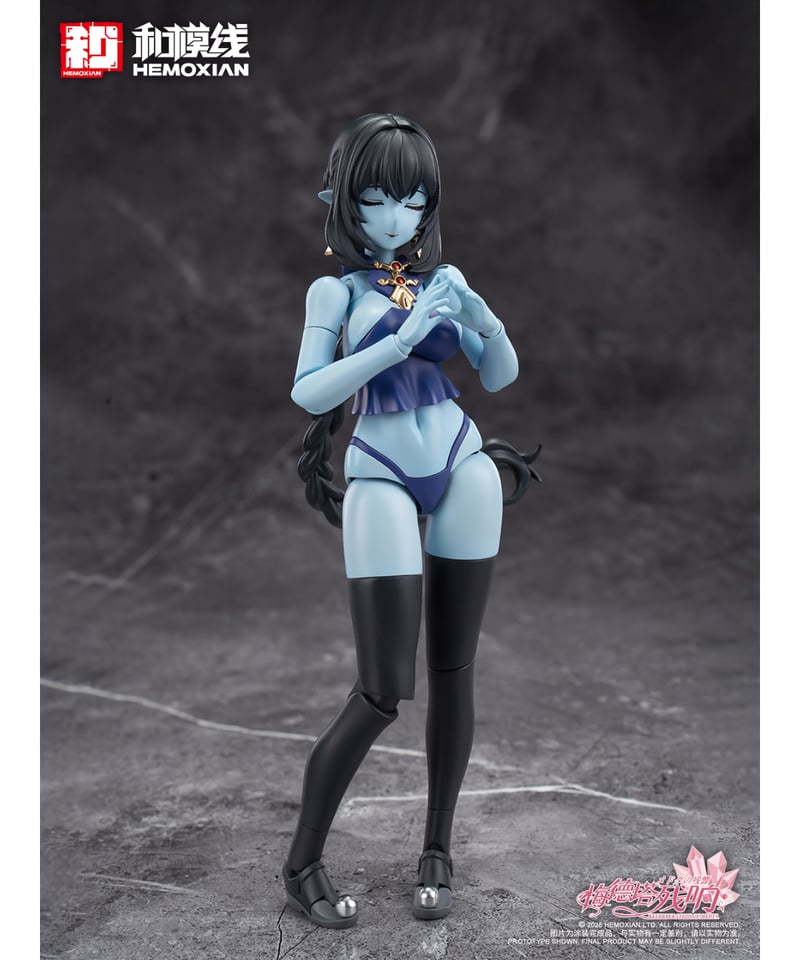 メドタの残響 キョンシー・玖蓮 1/10 プラスチックキット ［和模線