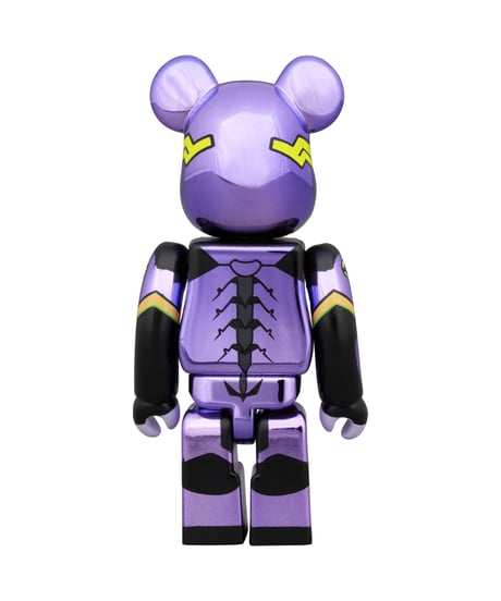【予約】【送料無料】BE＠RBRICK エヴァンゲリオン 初号機（新塗装メッキ版）＆ エヴァンゲリオン 第13号機（新塗装メッキ版） 2PCS SET　［メディコム・トイ］
