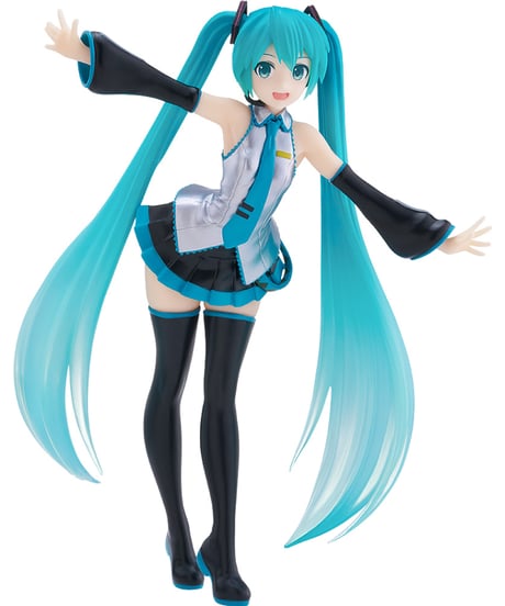 POP UP PARADE初音ミク クリアカラーVer.　キャラクター・ボーカル・シリーズ01　塗装済み完成品