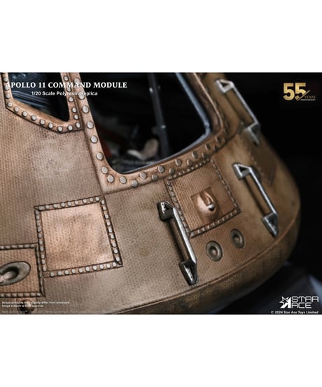 アポロ11号 司令船  1/20スケール ポリレジンレプリカ デラックスVer.