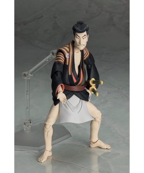 figma  写楽作 三代目大谷鬼次の奴江戸兵衛　彩色済み完成品フィギュア　［FREEing］
