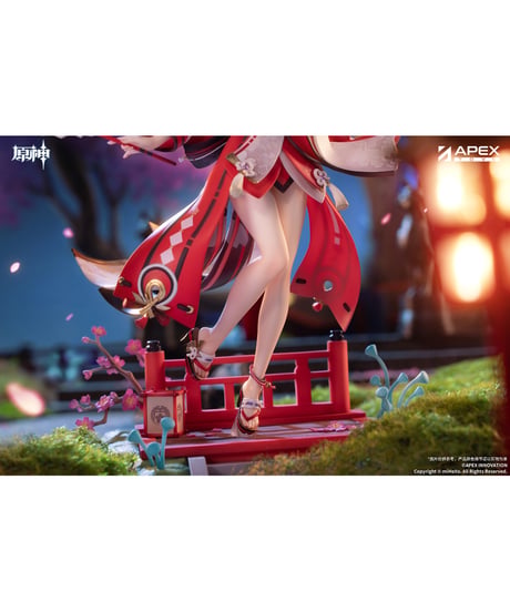 【予約】原神 八重神子・浮世笑百姿Ver.　1/7スケール　塗装済み完成品　［APEX-TOYS］