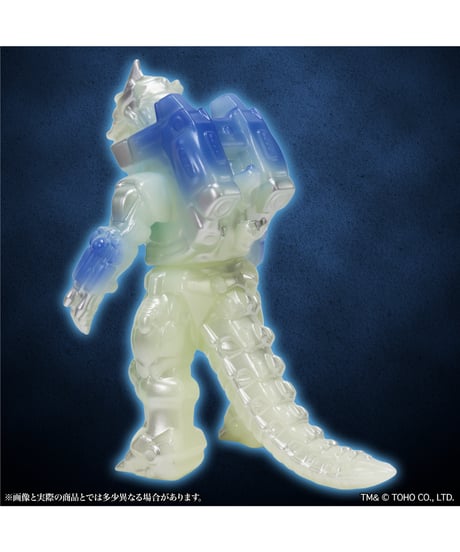 【予約】【送料無料】CCP ミドルサイズシリーズ ゴジラEX【第14弾】メカゴジラ（2002）ルミナスブルー Ver.　彩色済み完成品　［CCP JAPAN］