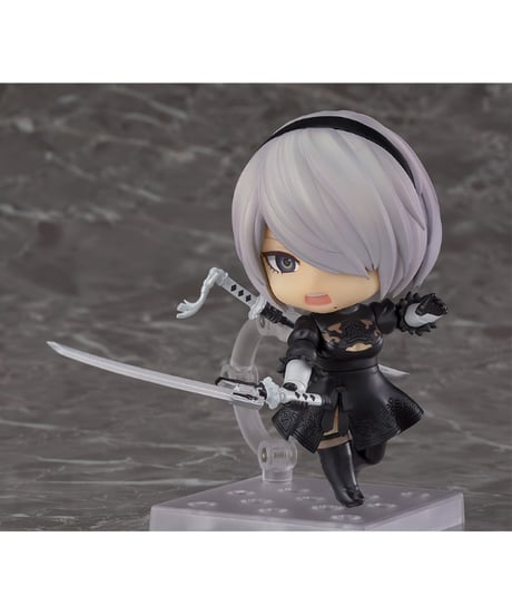 ねんどろいど NieR:Automata 2B（ヨルハ二号B型）/9S（ヨルハ九号S型）/A2（ヨルハA型二号）　全３種　塗装済み可動フィギュア　［スクウェア・エニックス］