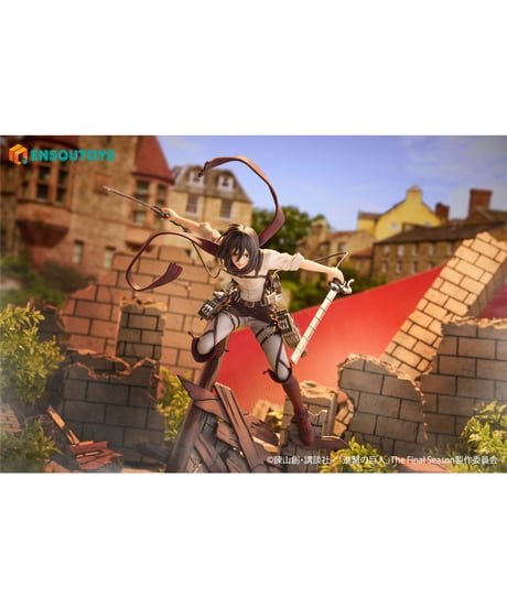 【予約】進撃の巨人 ミカサ・アッカーマン 1/7 完成品フィギュア 特典版　［ENSOUTOYS］