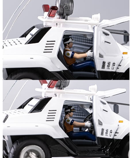【予約】ロボ道　98式特型指揮車　機動警察パトレイバー　1/35スケール　塗装済みモデルカー　［threezero］