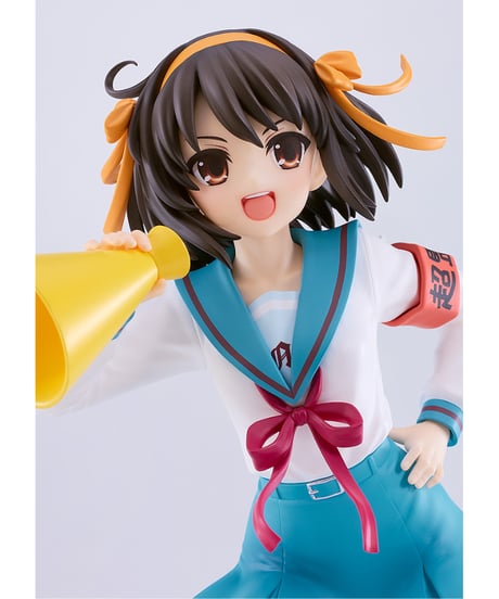 【予約】POP UP PARADE 涼宮ハルヒ L size　塗装済み完成品　涼宮ハルヒの憂鬱　［グッドスマイルカンパニー］