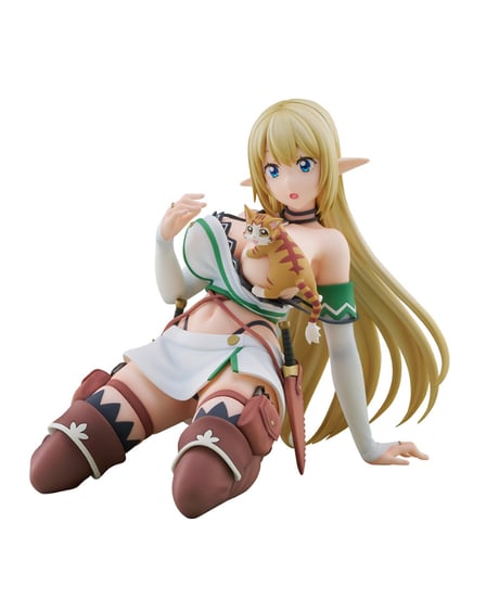 【予約】1/7スケールフィギュア　Sランクモンスターの《ベヒーモス》だけど、猫と間違われてエルフ娘の騎士（ペット）として暮らしてます「アリア＆タマ」　［アリスグリント］