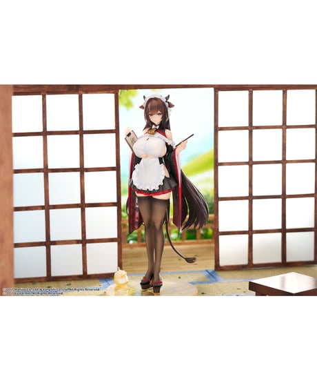 【予約】アズールレーン 樫野 つまずきトラブルメイドVer.　1/7スケール　塗装済み完成品フィギュア　[エレガント]