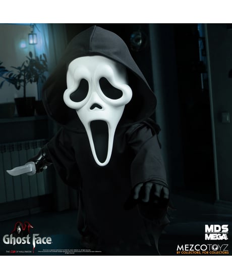 【予約】【再生産】MDS デザイナーシリーズ/ アイコン・オブ・ハロウィン: ゴーストフェイス 15インチ メガスケール フィギュア　［メズコトイズ］