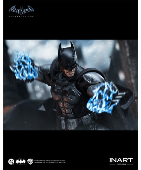 【予約】バットマン（バットマン：アーカム・ビギンズ）バトルダメージ ver. アクションフィギュア　［INART］