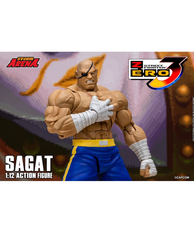 予約】ストリートファイターZERO3 1/12スケール アクションフィギュア