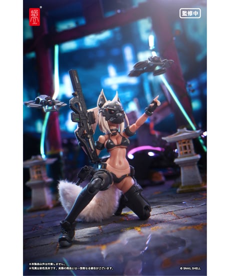 【予約】RA-04 狐火戦姫 穂乃火 水着Ver. 1/12 完成品アクションフィギュア　［エレガント］