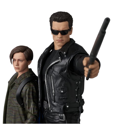 マフェックス No.280 MAFEX T-800(T2 Ver.) & John Connor　ターミネーター　［メディコムトイ］
