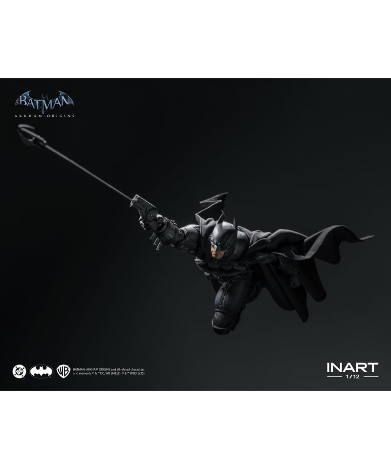 ​新品未開封】INART Action 1/12 バットマン：アーカム・ビギンズ 送料無料◇バットマン (バットマン：アーカム・ビギンズ) INART 1/12