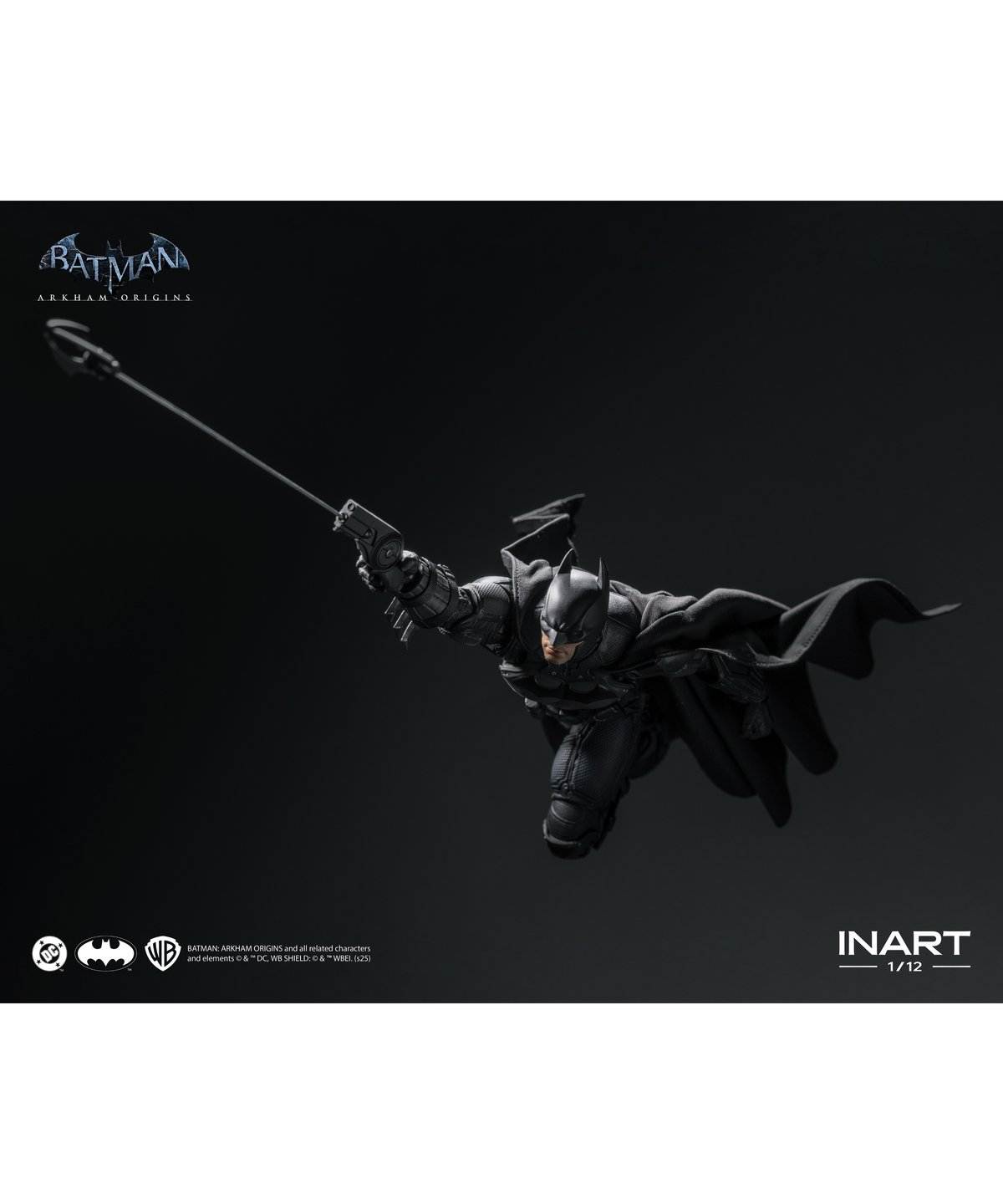 ​新品未開封】INART Action 1/12 バットマン：アーカム・ビギンズ 送料無料◇バットマン (バットマン：アーカム・ビギンズ) INART 1/12
