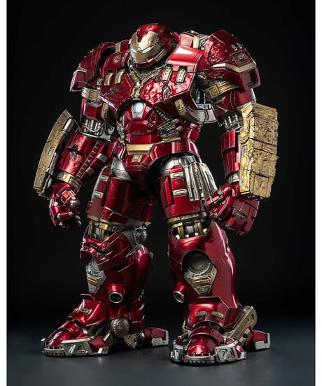 【予約】DLX アイアンマン・マーク44“ハルクバスター”（バトルダメージ）　1/12スケール　塗装済み可動フィギュア　[threezero]