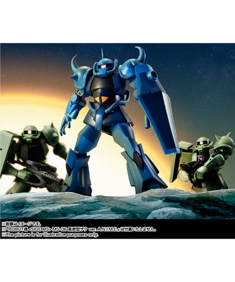 ROBOT魂 ＜SIDE MS＞ MS-07B グフ ver. A.N.I.M.E. (再販版)　機動戦士ガンダム